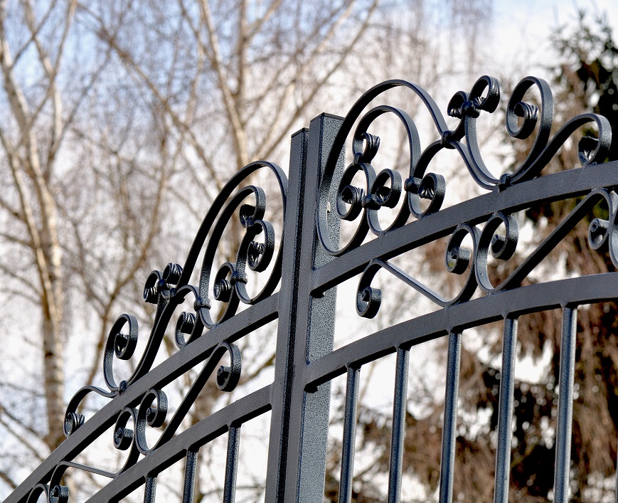 beautiful wrought iron gate 